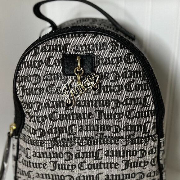 Juicy Couture Heart to Heart Women\'s Faux Leather Gothic Static Black Backpack M main image 4